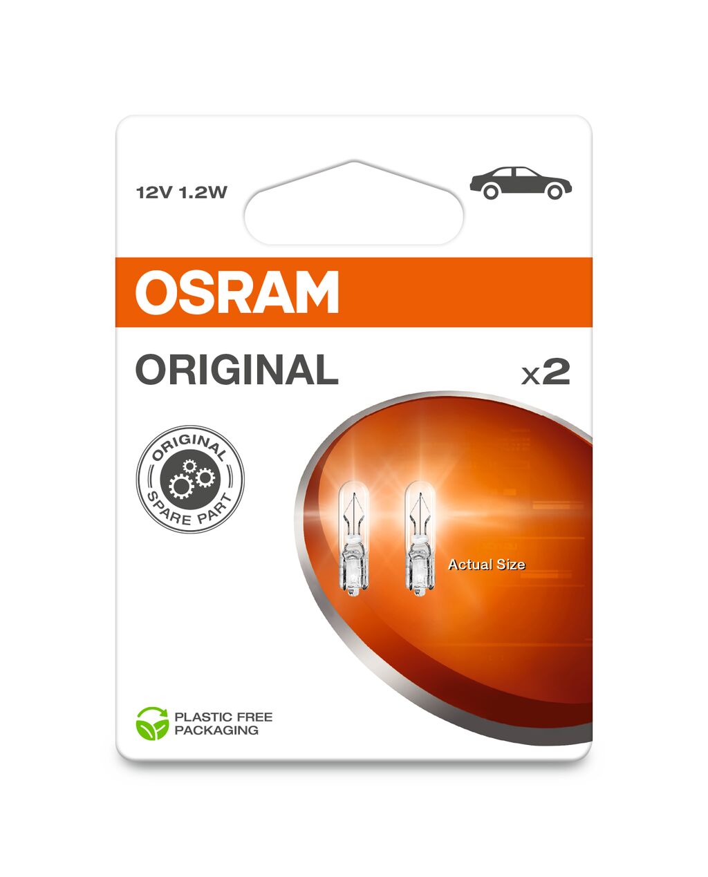 Glühlampe, Innenraumleuchte - 2721-2BL ams-OSRAM